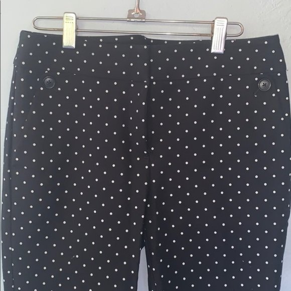 Loft Marisa Skinny Polka Dot Pants - Picture 4 of 6